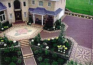 The residential category winner in the North American 'Decorative and Durable' Concrete Pavement Awards